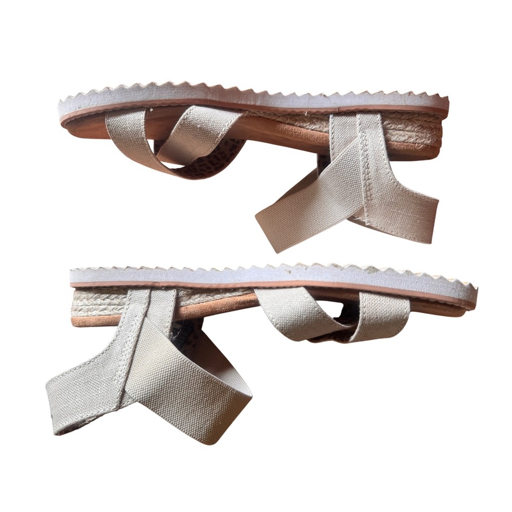 BOBS‎ from Skechers Desert Kiss Natural Strappy Wedge Sandals 33386 Womens 8